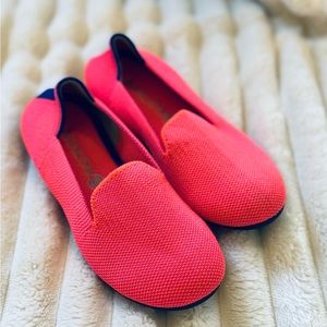 Rothy’s kids loafer flamingo pink 12